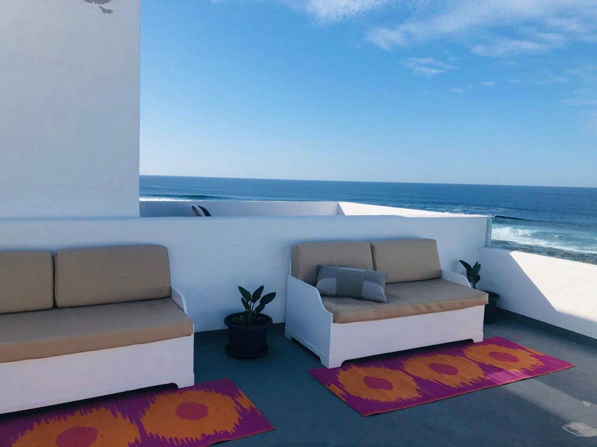 Casa Anclada En La Santa- 4 Apartamentos Frente Al Mar- 1ª Linea Solarium Barbacoa Exteriör bild